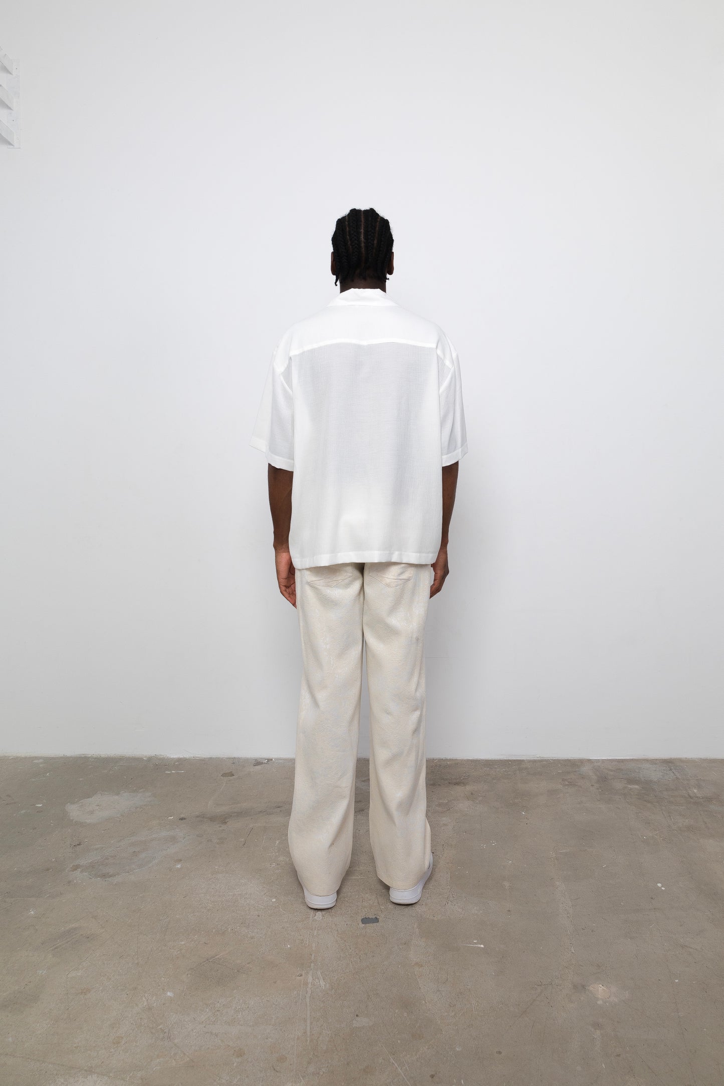 Flock Cream Trousers